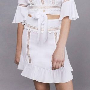For love & lemons mini skirt
